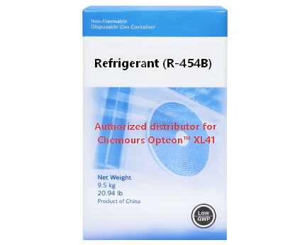 R454b authorized distributor for Chemours Opteon™ XL41