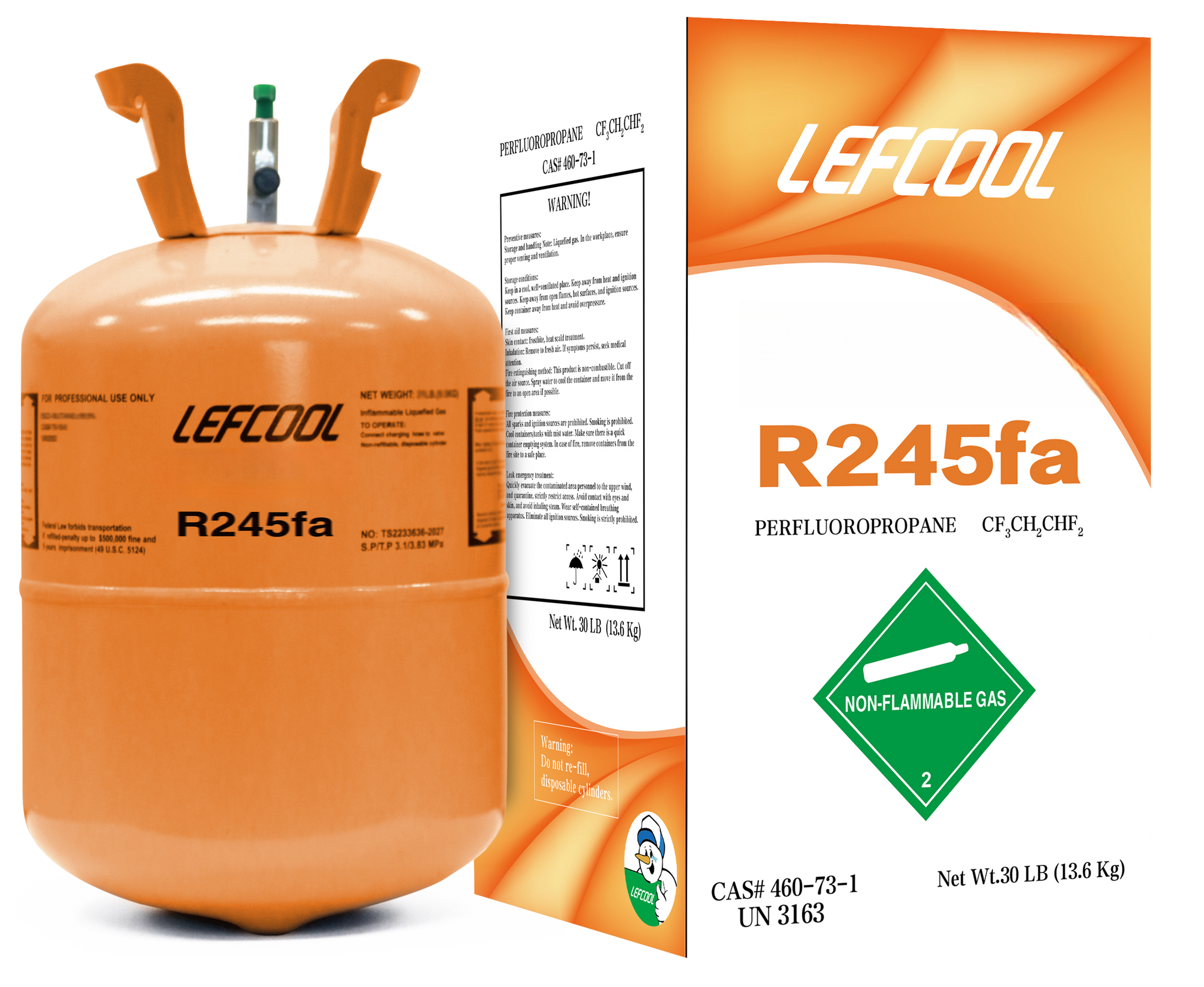 HFC Refrigerant | R245fa – SHANGHAI SANFU CHEMICAL CO.,LTD.